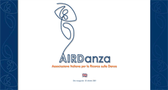 Desktop Screenshot of airdanza.it