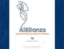Tablet Screenshot of airdanza.it
